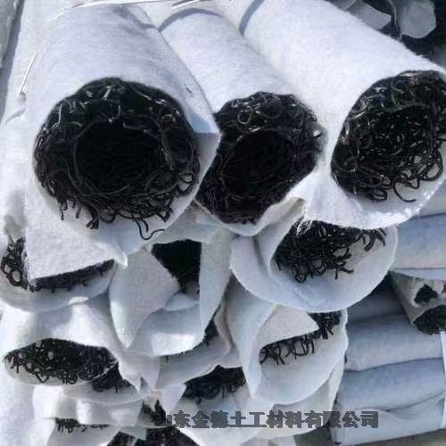 抗壓強度高2公分厚塑料土工盲墊-園林景觀(guān)透水層