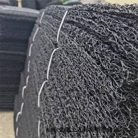 可疊多層增厚度塑料土工盲墊5cm厚+河道護岸防沖刷